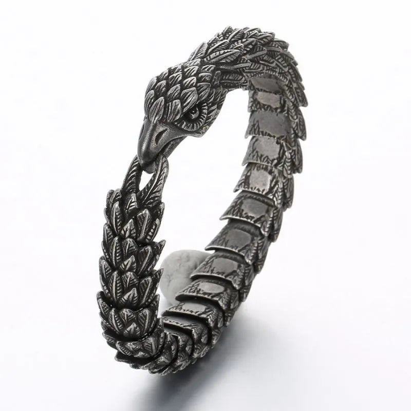 Vintage Eagle Sterling Silver Bracelet