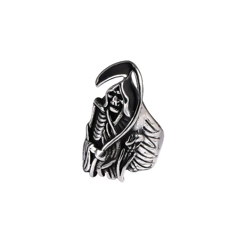 Vintage Ghost sickle  Sterling Silver Ring