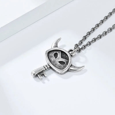Vintage Little Devil   Sterling Silver Pendant