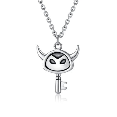 Vintage Little Devil   Sterling Silver Pendant