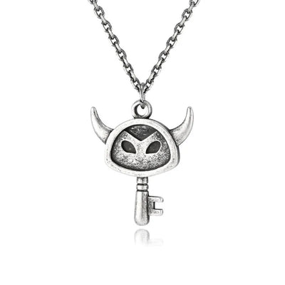 Vintage Little Devil   Sterling Silver Pendant
