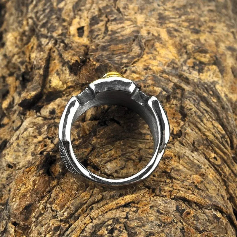 Vintage Punk Skull Ring