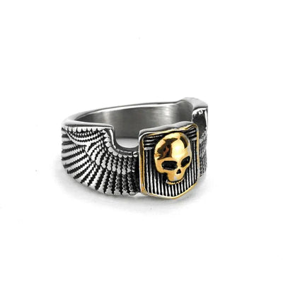 Vintage Punk Skull Ring