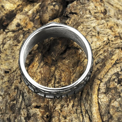 Vintage Viking Rune Ring