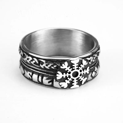 Vintage Viking Rune Ring