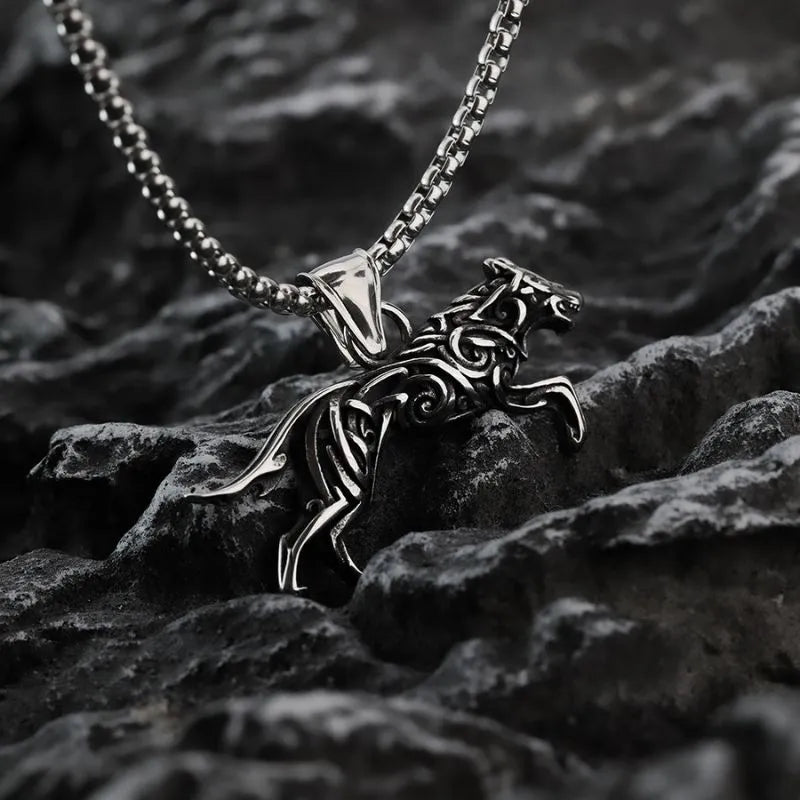 Vintage Viking Wolf  Fennrir Pendat