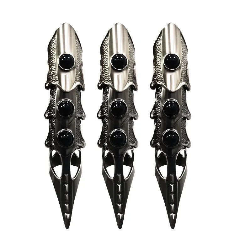 Detachable Exoskeleton Armor Finger Claw Ring