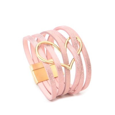 Colorful Multi-layer Leather Bracelets