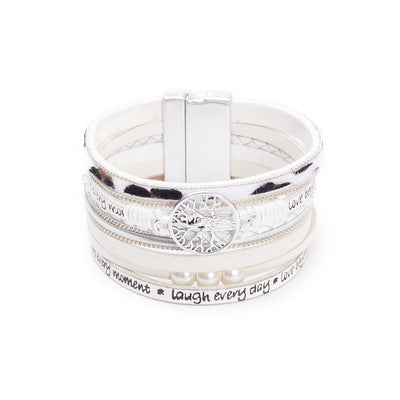 Hollow Life Tree Multi Layer Bracelet