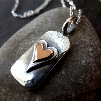 Double Love Retro Necklace