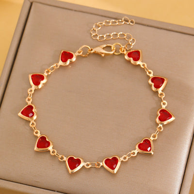 Colorful Heart Bracelet