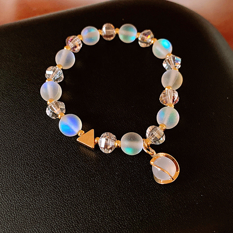 Crystal Moonstone Bracelet