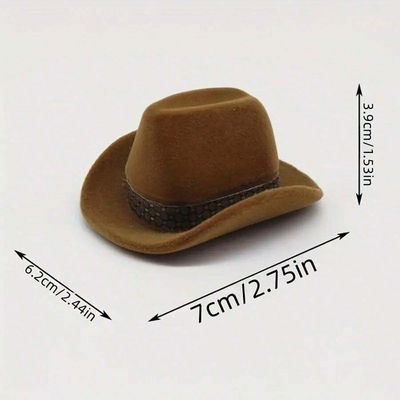 Cowboy Hat Ring Box