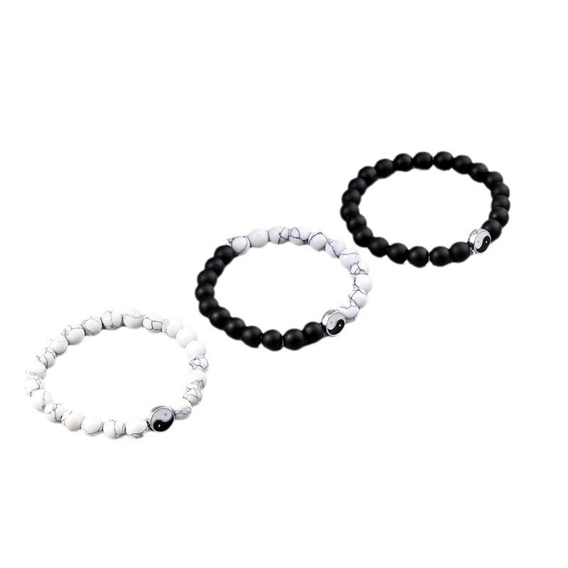 Tai Chi Frosted Handmade Bead Bracelet Bracelet