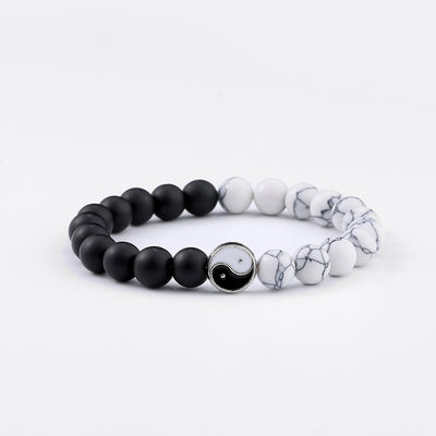 Tai Chi Frosted Handmade Bead Bracelet Bracelet