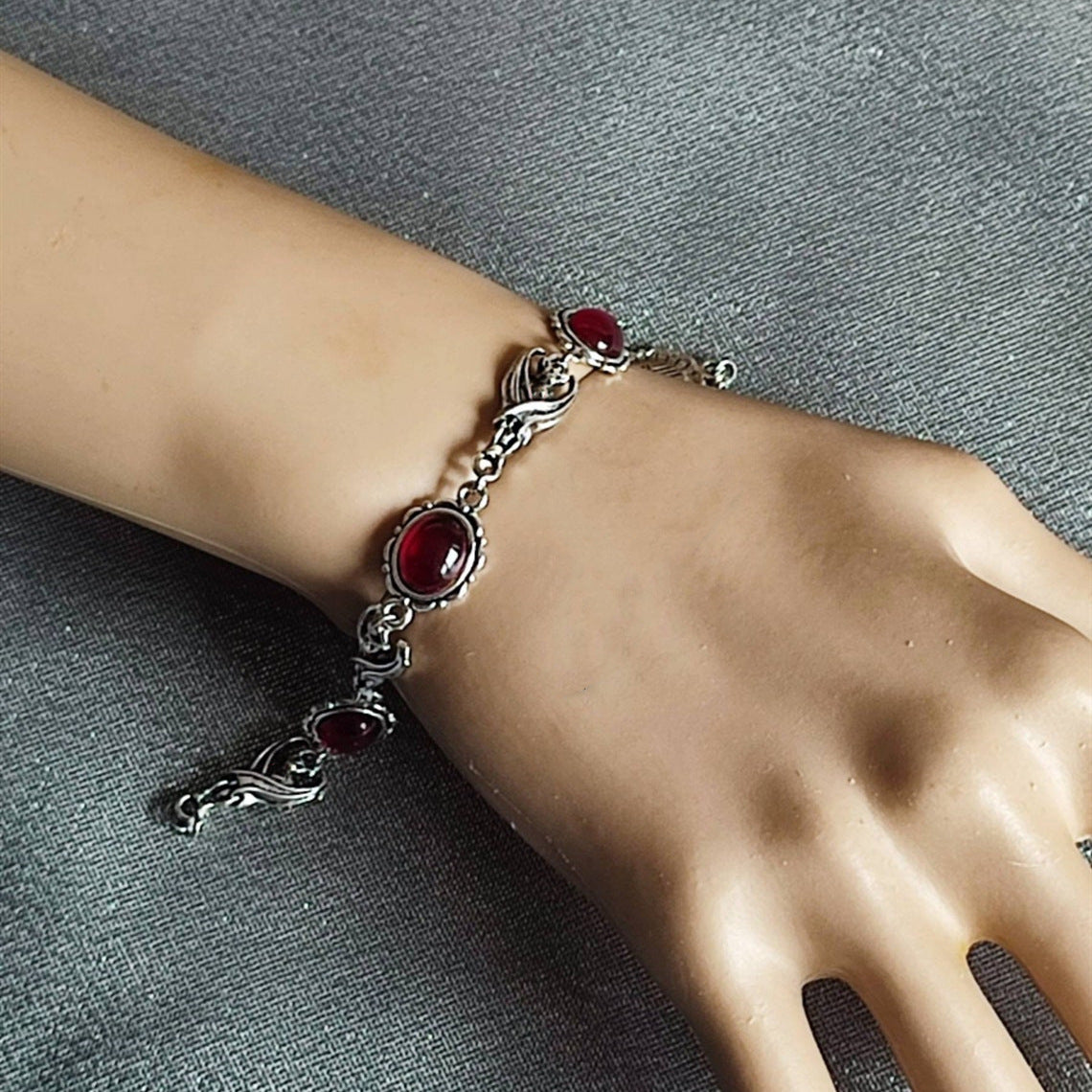 Red Turquoise Bracelet