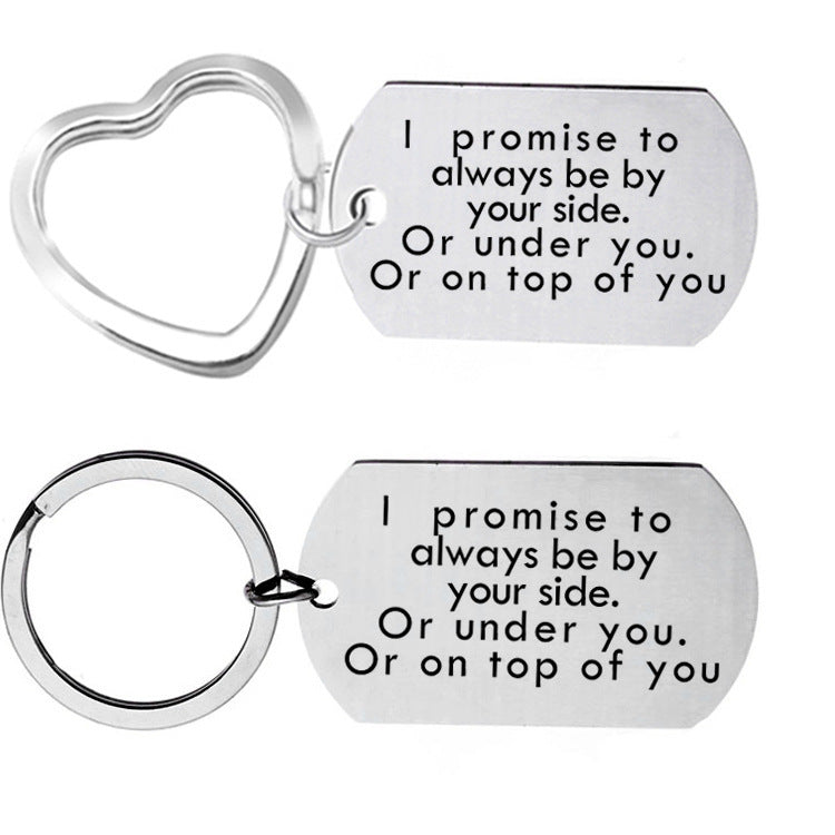 💓2024 Valentine's Day Early Sale🎁 I Promise Keychain