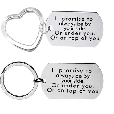 💓2024 Valentine's Day Early Sale🎁 I Promise Keychain