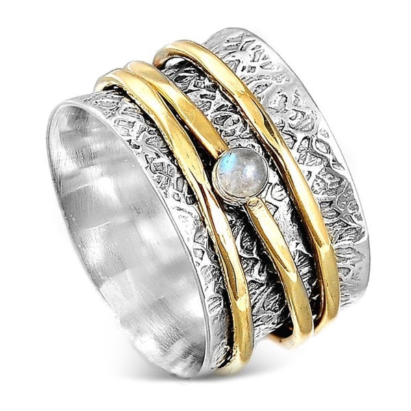 🔥Last Day 49% OFF🎁Moonstone Meditation Ring