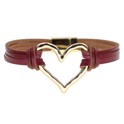 Large Heart-shaped  Bracelet
