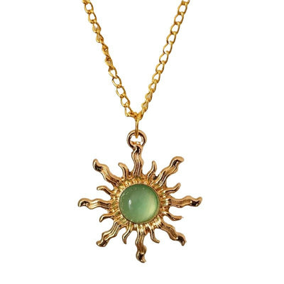 Gold Sunflower Sweet Earrings