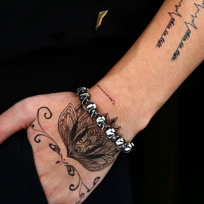 Halloween Skull Metal Trend And Charm Bracele