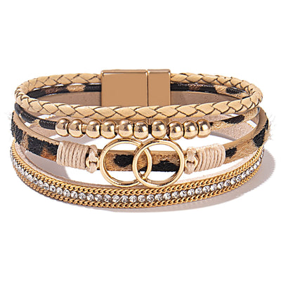 Woven Leather Bracelet