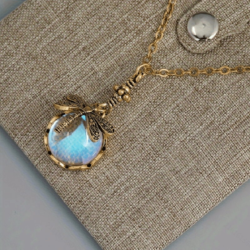 Vintage Dragonfly Necklace
