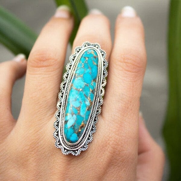 Diwrnod olaf - Disgownt o 49% 🎁 Ffwrnais Boho Las Gwyrdd Ymylol
