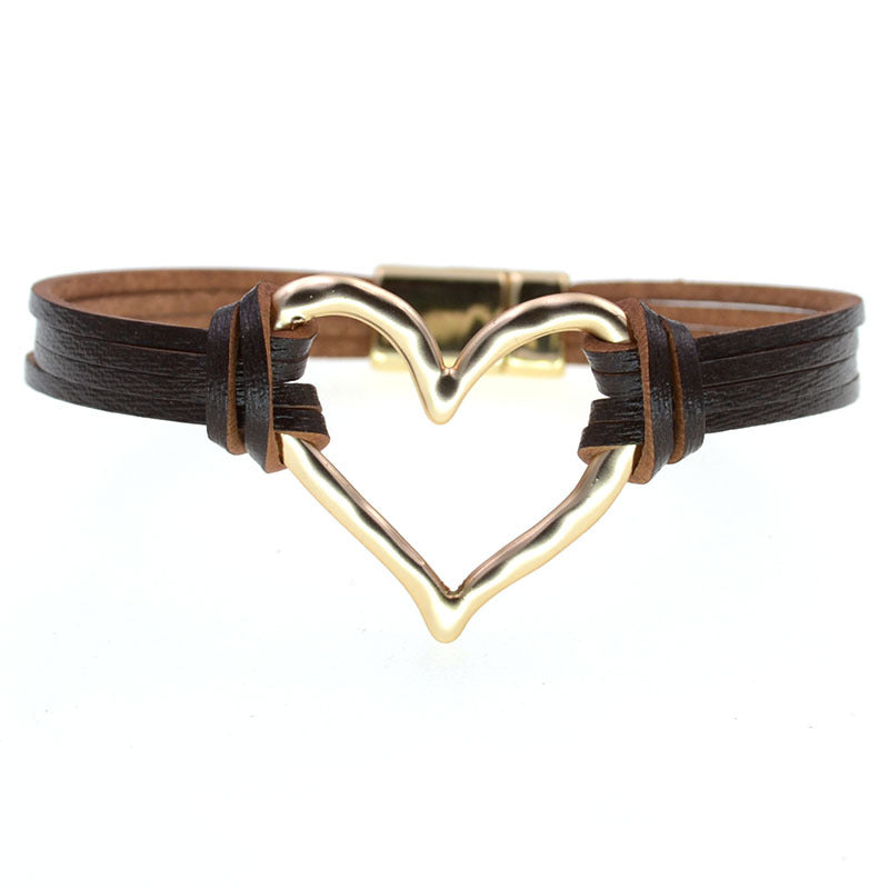 Large Heart-shaped  Bracelet