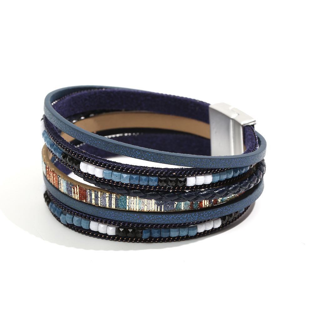 Multi-layer Leather Bracelet