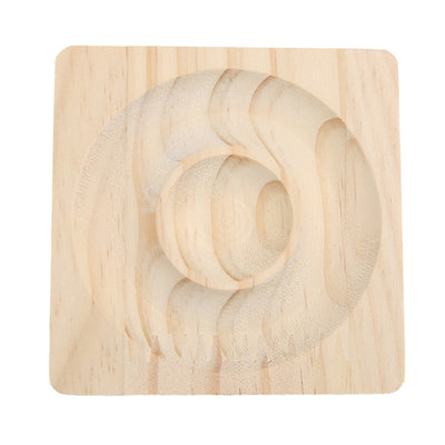 Pine Wood Color Bracelet Display Plate