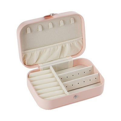 Travel Portable Zipper Jewelry Box