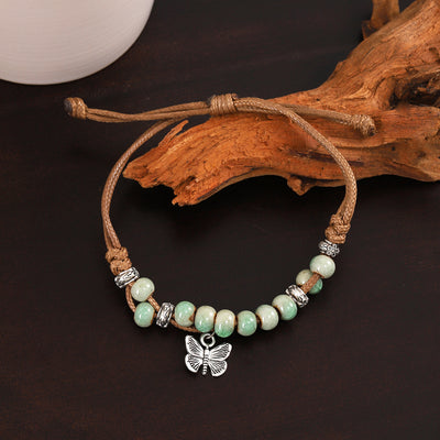 Butterfly Beaded Bracelet
