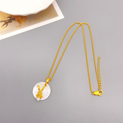 Exquisite rabbit necklace