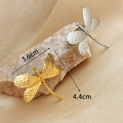 Dragonfly Open Ring For Couples