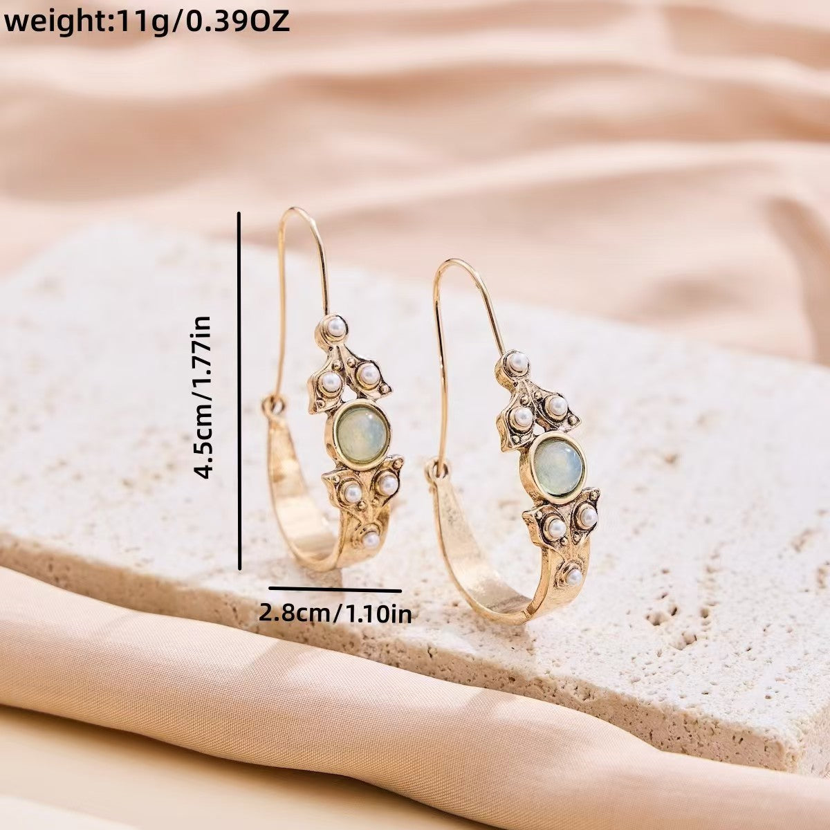 Fashion Retro Ethnic Style Pendant Earrings