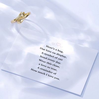 🔥 Last Day Buy 1 Get 1 Free🔥Hug Ring - With Free Gift Box (Add to the shopping cart)