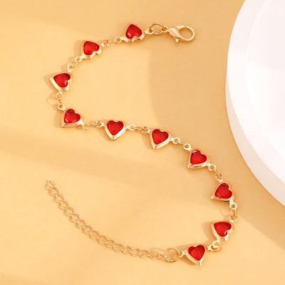 Colorful Heart Bracelet