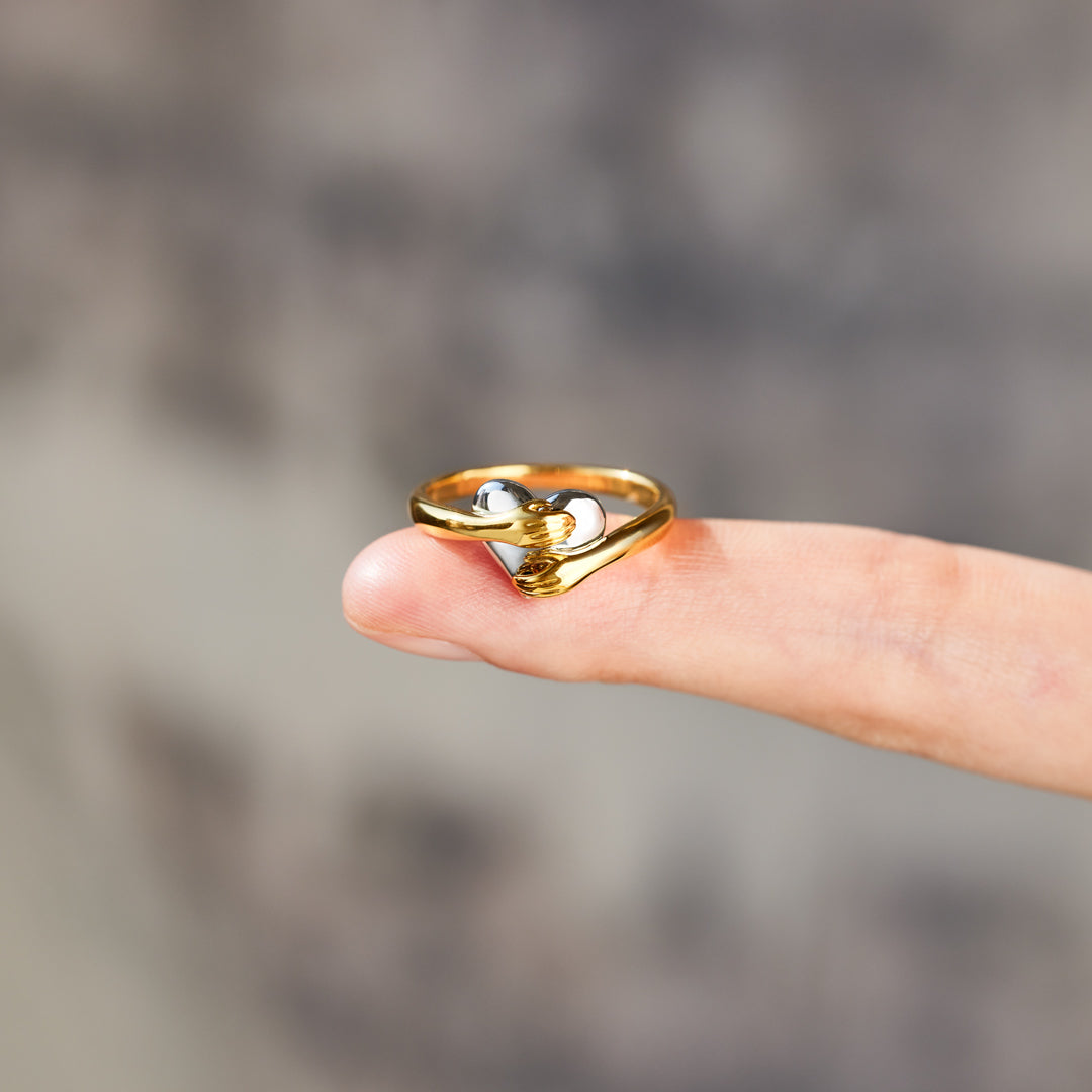 🔥 50% OFF FOR 2nd Item 🎁Feel My Love Hug Heart Ring