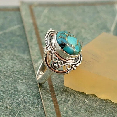🔥Last Day 49% OFF🎁Boho Turquoise Ring