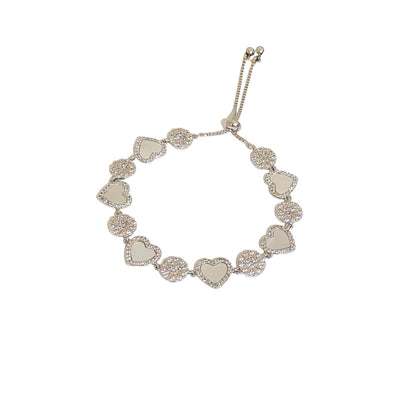 Zircon Sun Heart Bracelet