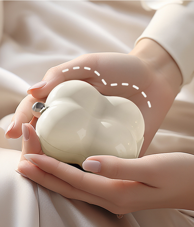Cream Style Portable Jewelry Travel Box