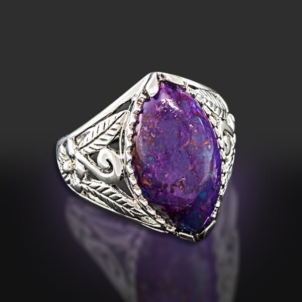 🔥Last Day 49% OFF🎁Purple Turquoise Ring