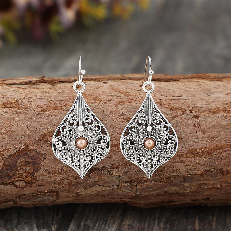 Retro  Hollow Pattern  Earrings