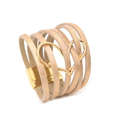Colorful Multi-layer Leather Bracelets