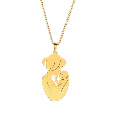 Mom And Baby Necklace