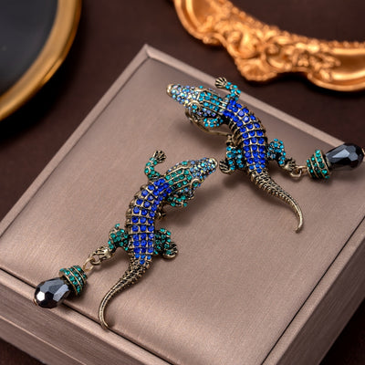 Cerddoriaeth Cynnar-Inspired Crocodiliau Tassel Clustiau