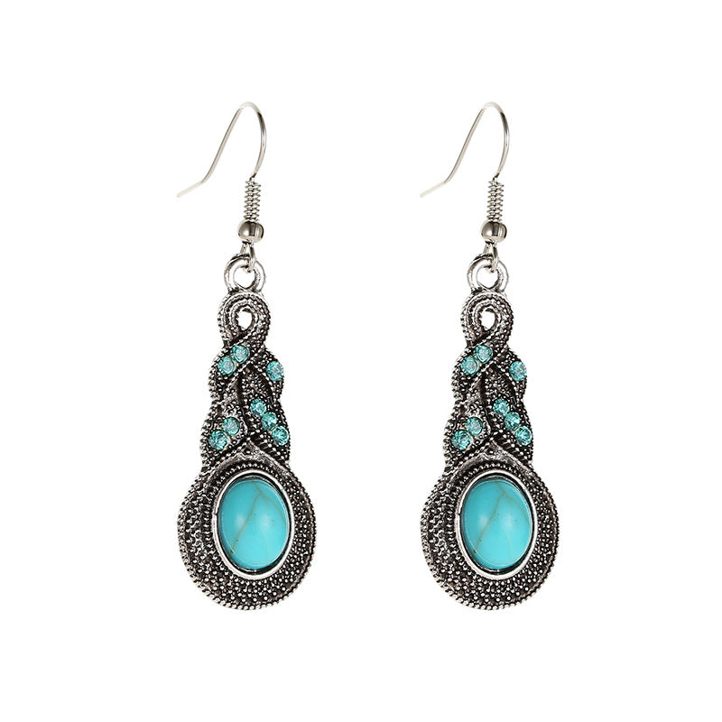 Set Clecs Cristal Turquesa Vintage
