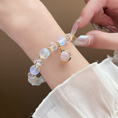Crystal Moonstone Bracelet